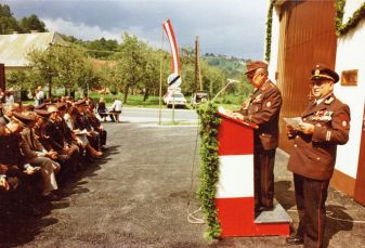 FF Gaisfeld Rüsthaussegnung 1979 - Raudner